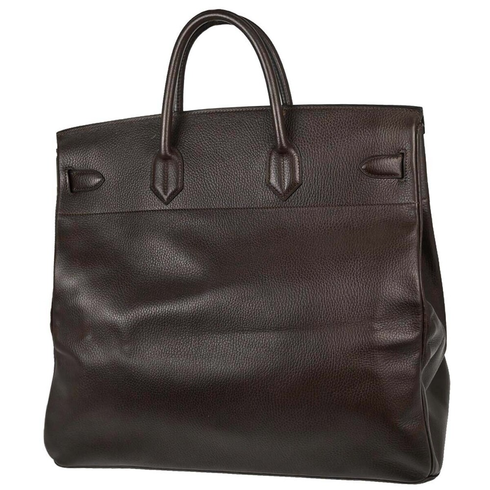 Hermes HAC Birkin Brown Ardennes with Gold Hardware 45 - Picture 2 of 16
